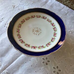 Elegant Floral Porcelain Bowl